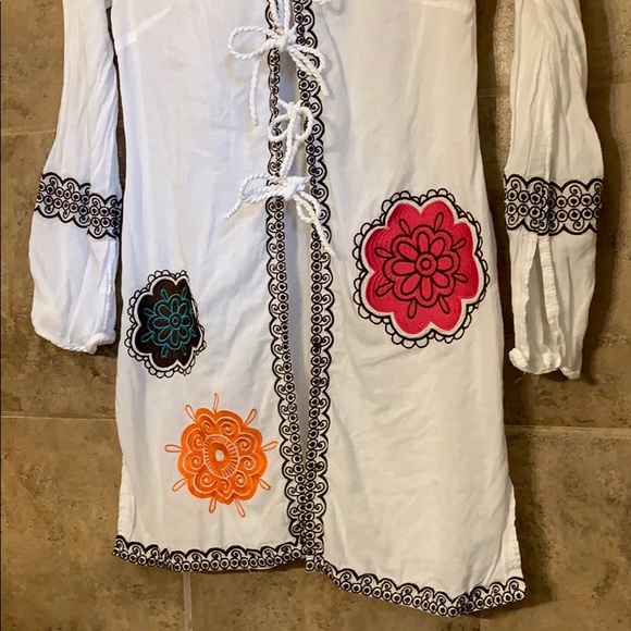 Mud Pie Boho Swim Cover Up size Small - Picture 3 of 7